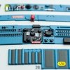 Kelik K32042 MiG-21 F-13 export version - interior 3D decals for Trumpeter kit 1/32